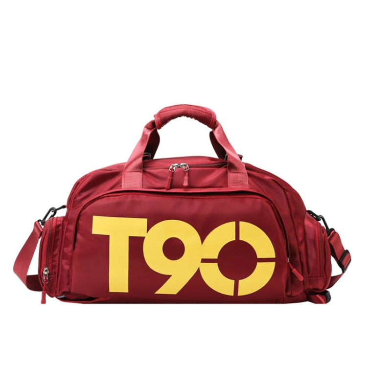 Sports Fitness Bag Large Capacity Luggage Bag Dry Wet Separation With Shoes Position Hand-Held Backpack Travel Bag