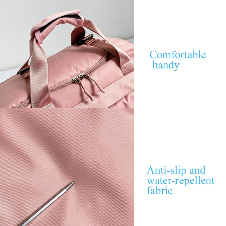 Sports Fitness Bag Large Capacity Luggage Bag Dry Wet Separation With Shoes Position Hand-Held Backpack Travel Bag