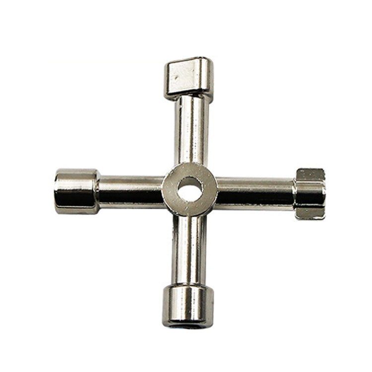 Elevator Water Meter Valve Cross Key Inner Triangle Wrench, Style: A Black