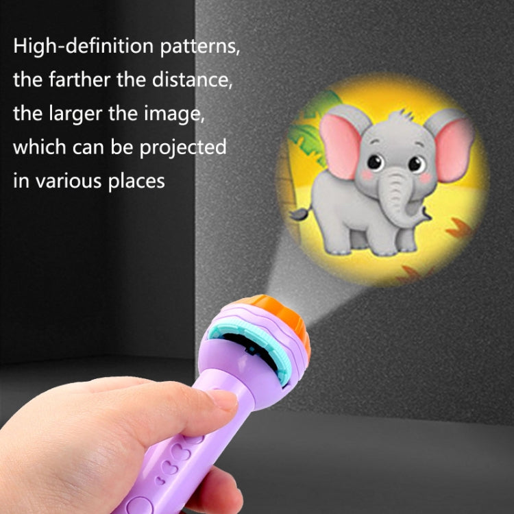 3 Sets Children Early Education Luminous Projection Flashlight