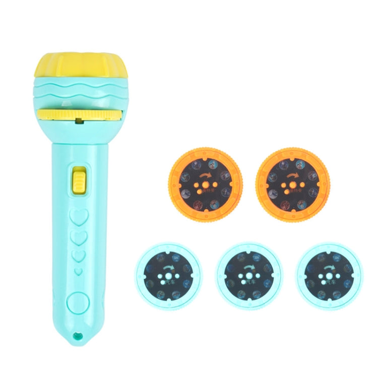 3 Sets Children Early Education Luminous Projection Flashlight