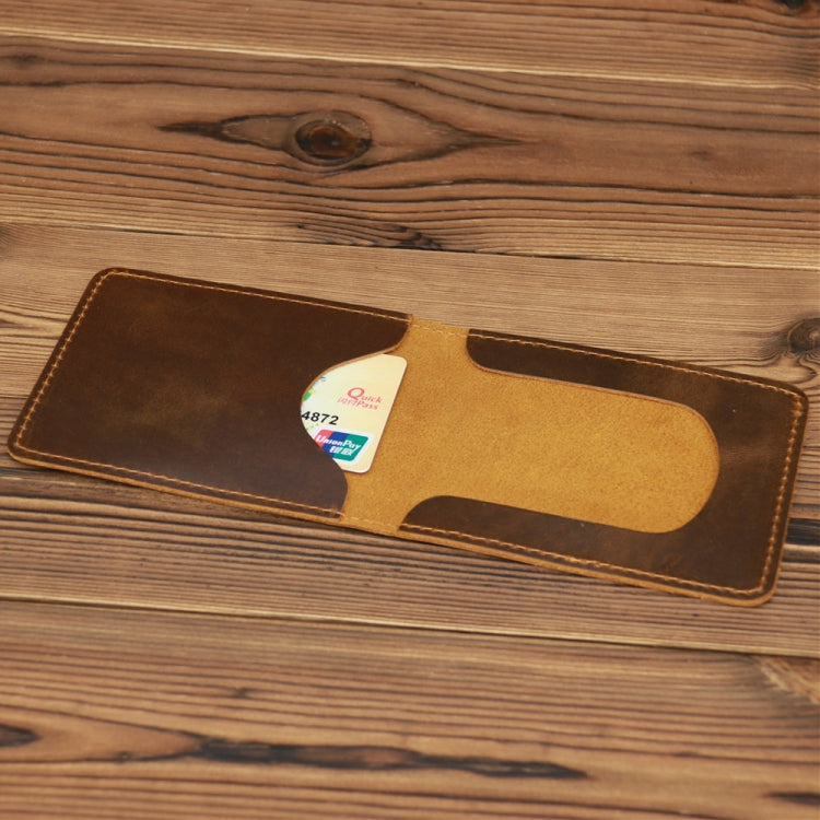 1063 Leather Driving License Holder Retro Wallet