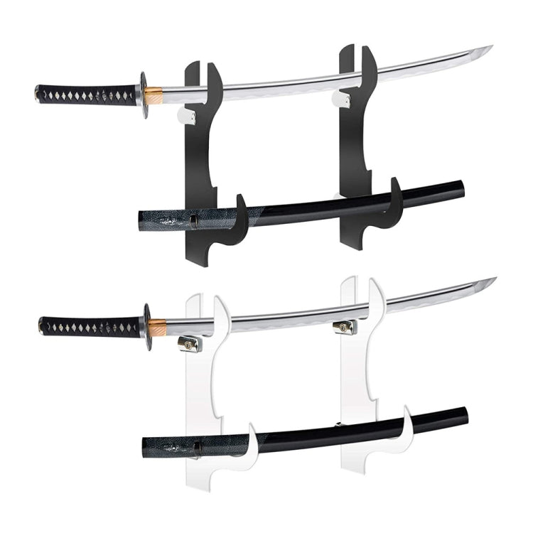 Acrylic Samurai Sword And Scabbard Holder