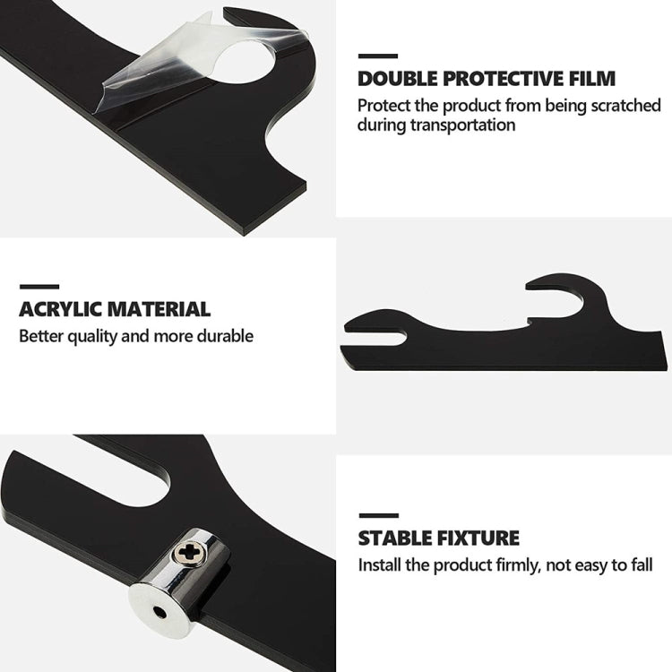 Acrylic Samurai Sword And Scabbard Holder