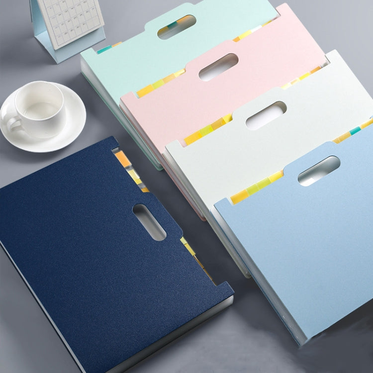 Deli  A4 Vertical Organ Bag Can Hold Test Papers And Organize Folders