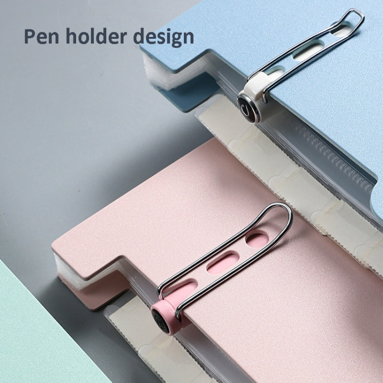 Deli  A4 Vertical Organ Bag Can Hold Test Papers And Organize Folders