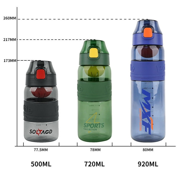 8012 Outdoor Large Capacity Sports Cup Anti-impact Fitness Kettle, Capacity: