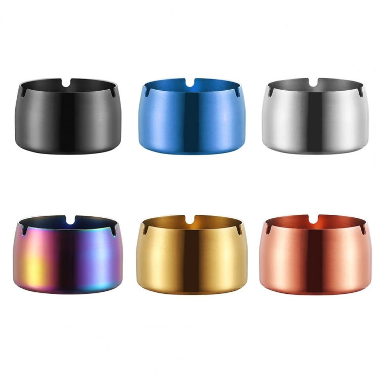 Thickened Stainless Steel Ashtray Windproof And Drop-Proof Ashtray