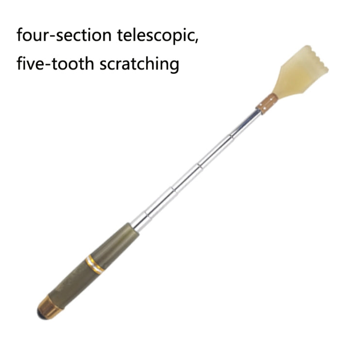 Magnetic Tickling Retractable Back Scratcher