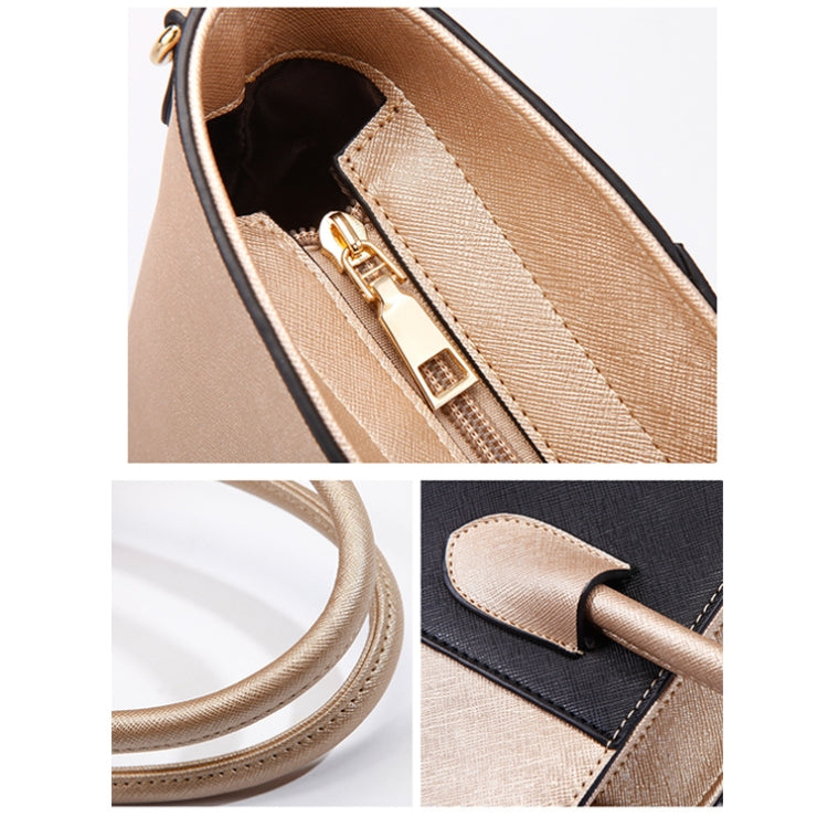 20822 4 in 1 Fashion Diagonal Handbags PU Large-Capacity Bag