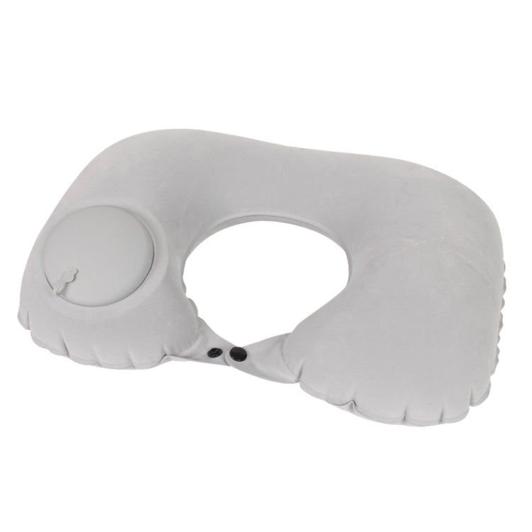 Travel Inflatable Press U-Shaped Neck Guard Pillow