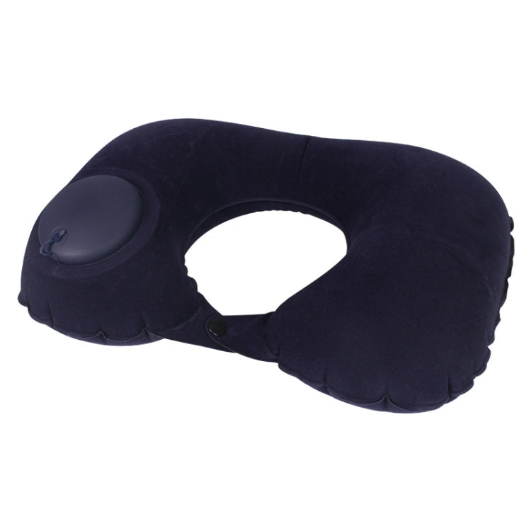 Travel Inflatable Press U-Shaped Neck Guard Pillow