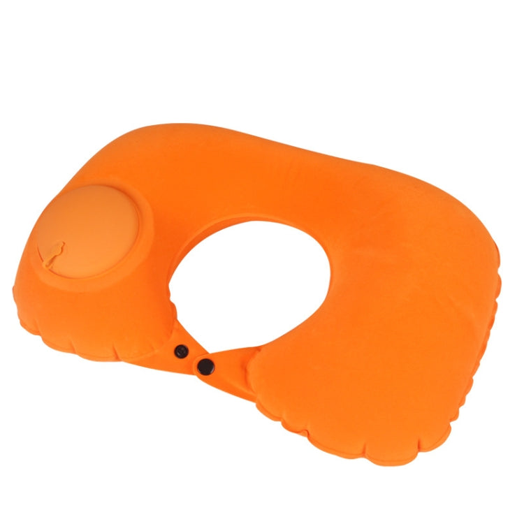 Travel Inflatable Press U-Shaped Neck Guard Pillow
