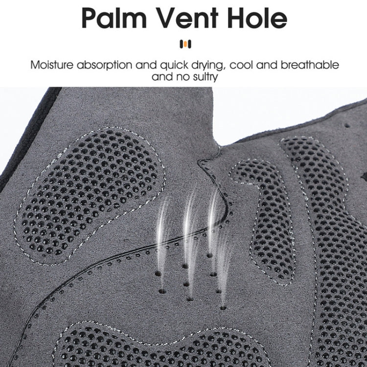 WEST BIKING YP0211222 Bicycle Riding Shock-Absorbing Half-Finger Gloves