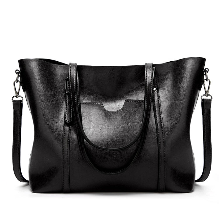 888-G9 Oil Wax Leather All-Match Fashion Handbag