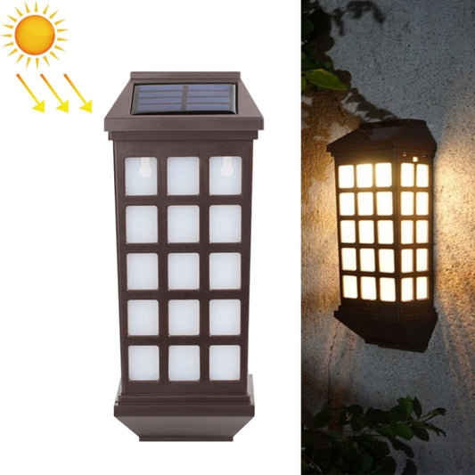 Solar Outdoor Long Panes Fence Wall Light Garden Decoration