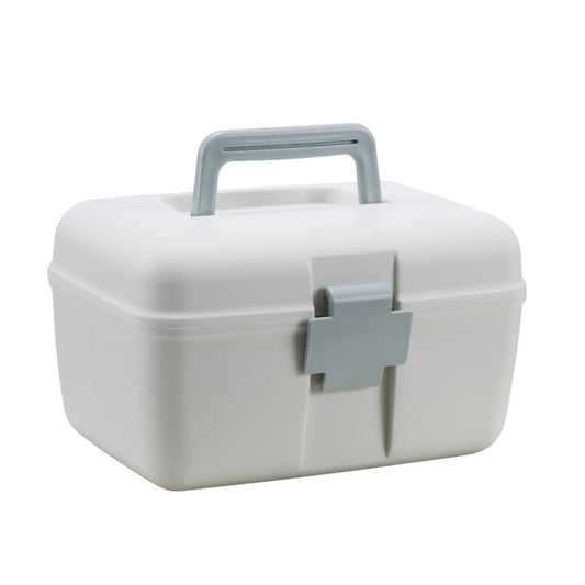 Household Sealed And Divided Double-Layer Portable Medicine Box