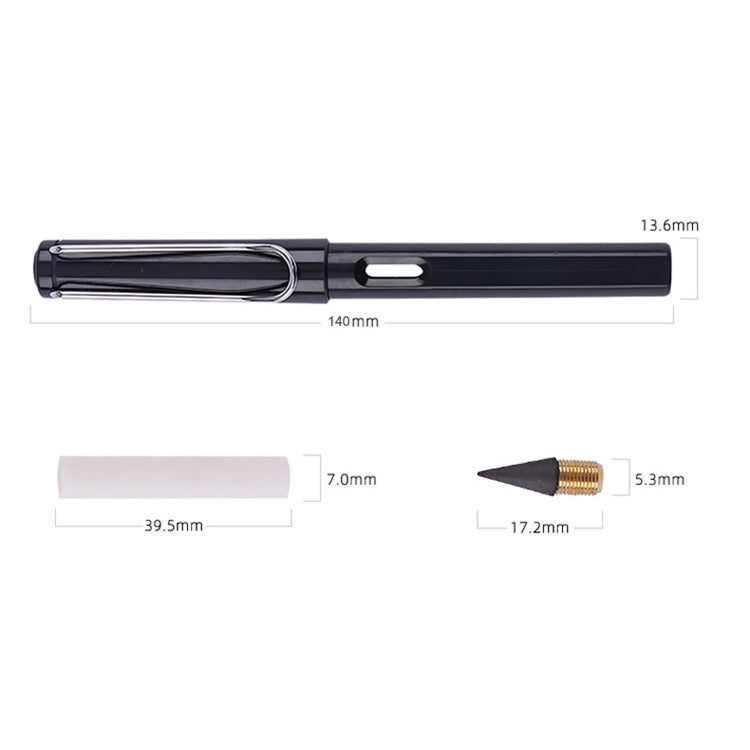 5 PCS No Ink No Need To Sharpen Drawing Sketch Pen Not Easy To Break Erasable HB Writing Pencil
