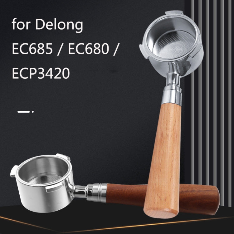 Zinc Alloy Coffee Machine Bottomless Handle For DeLonghi, Style: