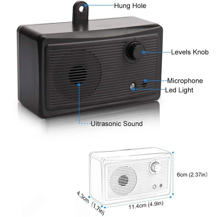 CSB-16 Outdoor Ultrasonic Bark Stopper Dog Training Device