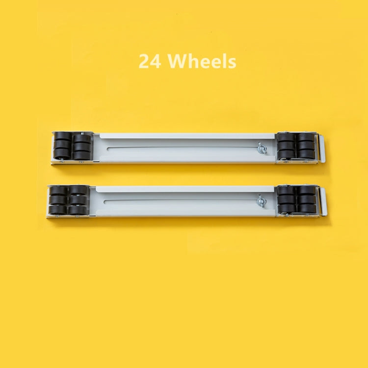 2 PCS Washing Machine Stand Movable Adjustable Refrigerator Base