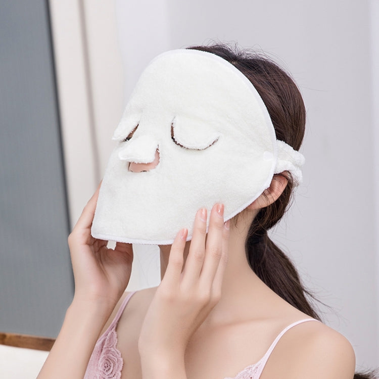 Hot and Cold Compress Facial Towel Face Mask,Style: