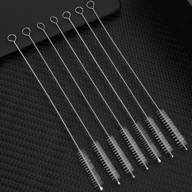 50 PCS Stainless Steel Brush Bottle Cleaning Brush, Size: