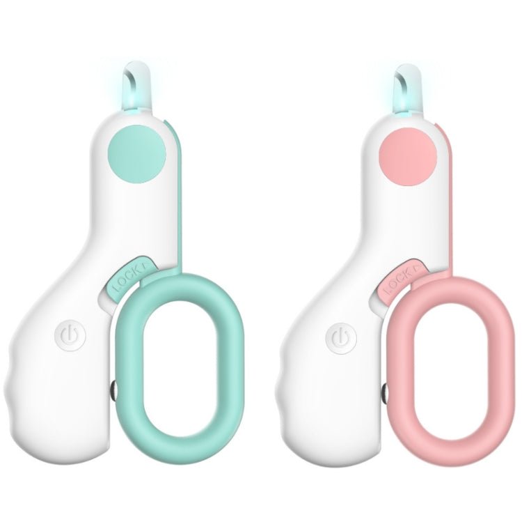 Pet Nail Clippers With LED Blood Line Light