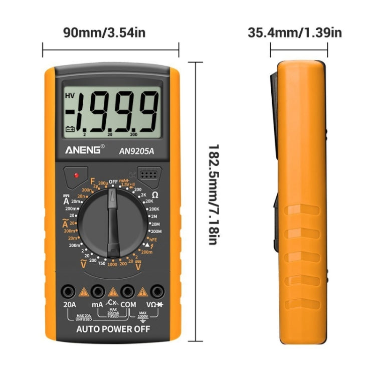 ANENG Automatic High-Precision Intelligent Digital Multimeter