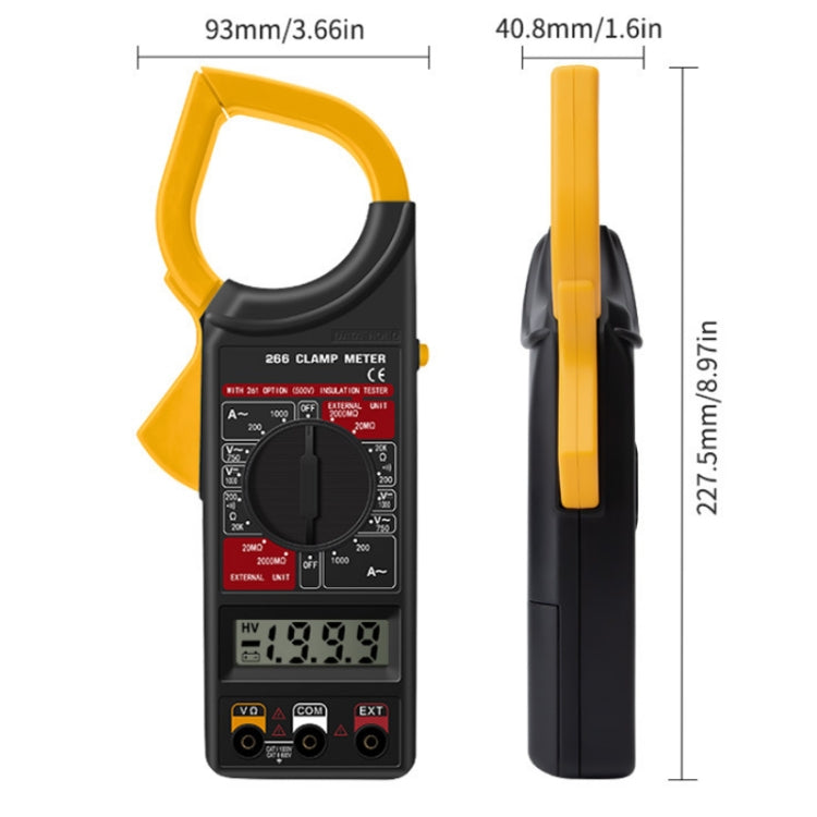 ANENG DT266  Automatic High-Precision Clamp Multimeter with Buzzer