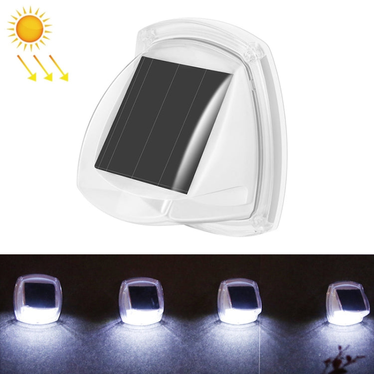 8 LED Outdoor Solar Courtyard Waterproof Wall Light