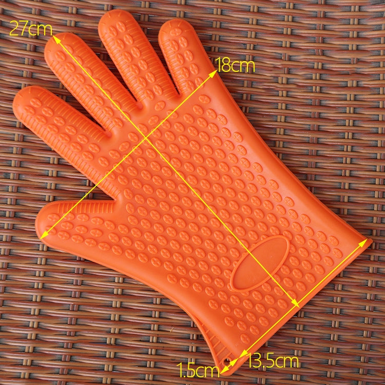 2 PCS Silicone Insulation Baking Oven Microwave Dish Clip Gloves