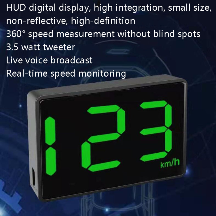 Y02 HUD Smart Bluetooth GPS Universal Electronic Dog Automotive Speedometer