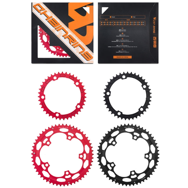 WEST BIKING YP0719274 53-39T Road Bike Crank Racing Double Disc