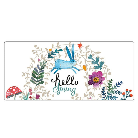 Cute Cartoon Non-Slip Desk Mat, Size:, 300 x 800 x 1.5mm Not Overlocked, 300 x 800 x 2mm Seaming, 300 x 800 x 3mm Seaming, 300 x 800 x 4mm Seaming