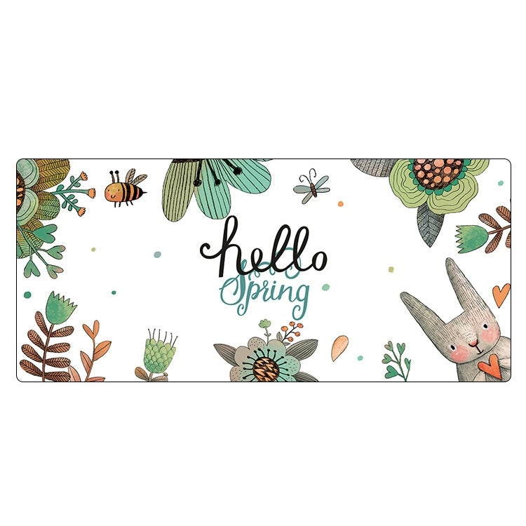 Cute Cartoon Non-Slip Desk Mat, Size:, 400 x 900 x 4mm Seaming, 400 x 900 x 5mm Seaming