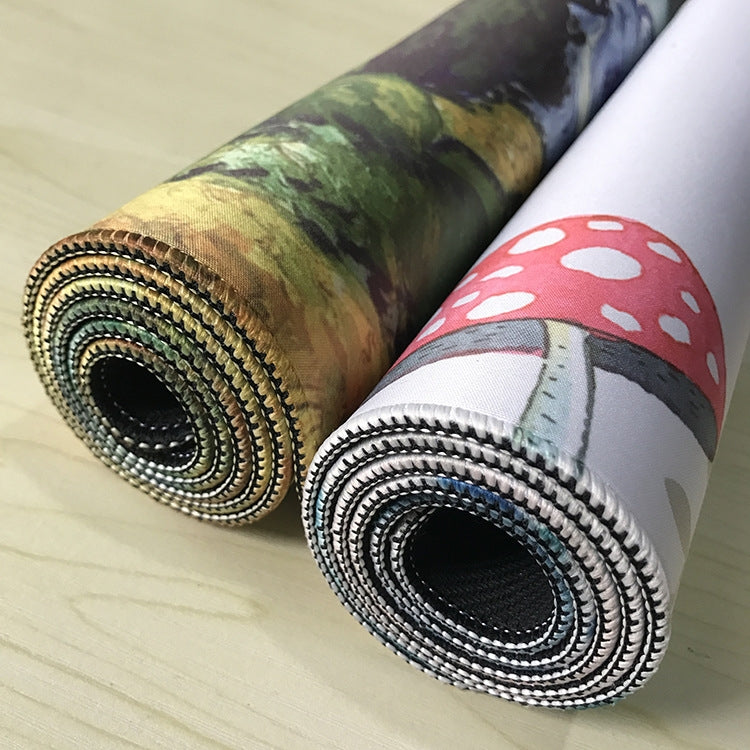Cute Cartoon Non-Slip Desk Mat, Size:, 400 x 900 x 4mm Seaming, 400 x 900 x 5mm Seaming