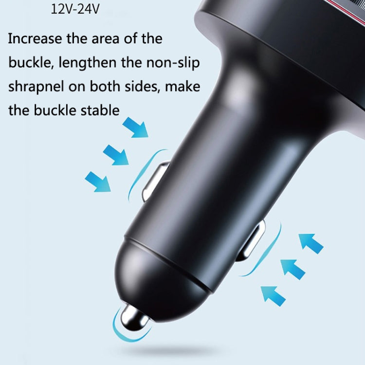 USB Car Bluetooth MP3 Music Player With Colorful Lights