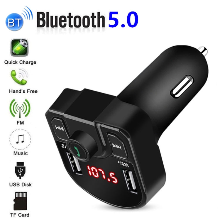 M9 Car Bluetooth MP3 Dual USB Car Charger