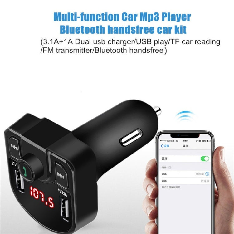 M9 Car Bluetooth MP3 Dual USB Car Charger