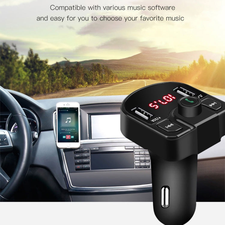 M9 Car Bluetooth MP3 Dual USB Car Charger
