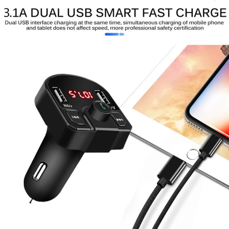 M9 Car Bluetooth MP3 Dual USB Car Charger