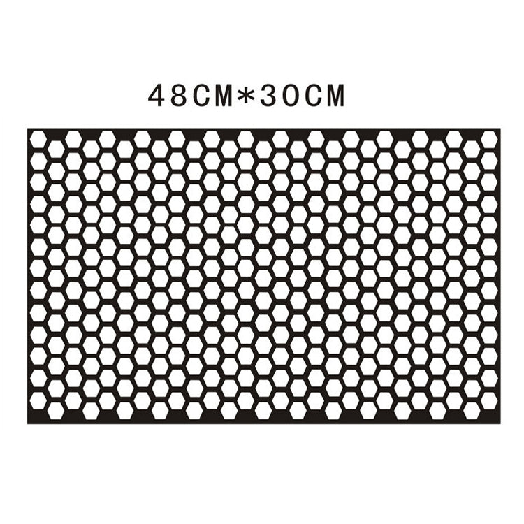 5 PCS Car Honeycomb Tail Lamp Film Universal Personality Modified Light Film Sticker