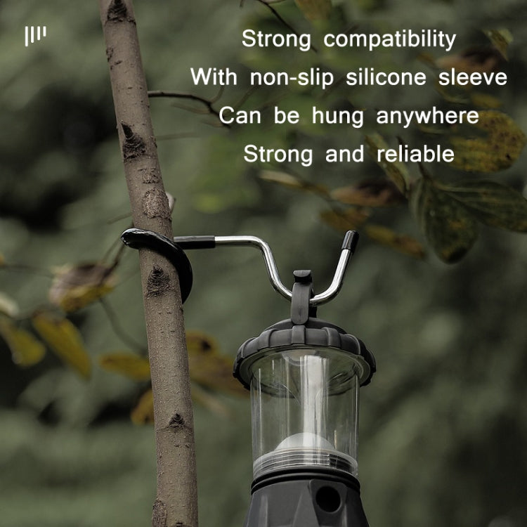 3 PCS Outdoor Camping Antiskid S-Shaped Hook for Light Pole