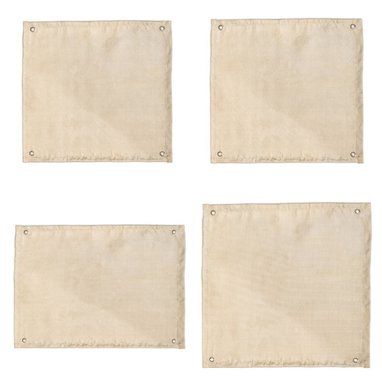 Outdoor Camping Fiberglass Heat Insulation Pad Fireproof Cloth, Size:, 56x60cm, 56x80cm