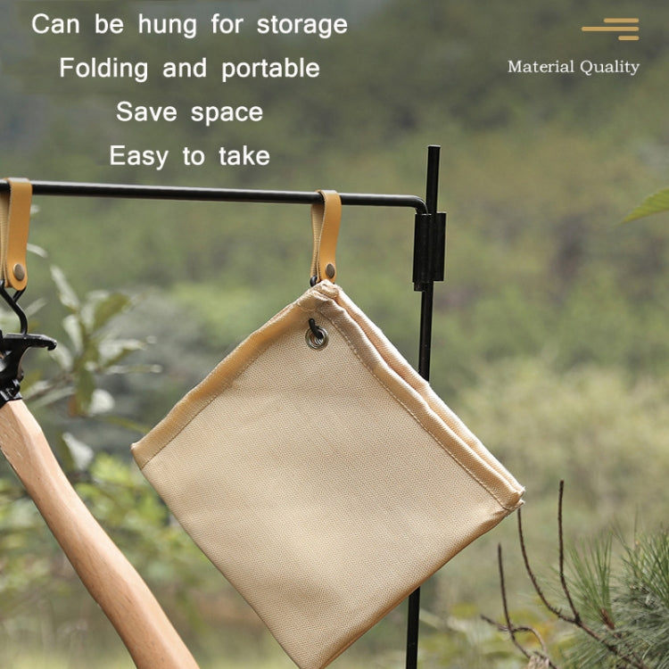 Outdoor Camping Fiberglass Heat Insulation Pad Fireproof Cloth, Size:, 56x60cm, 56x80cm
