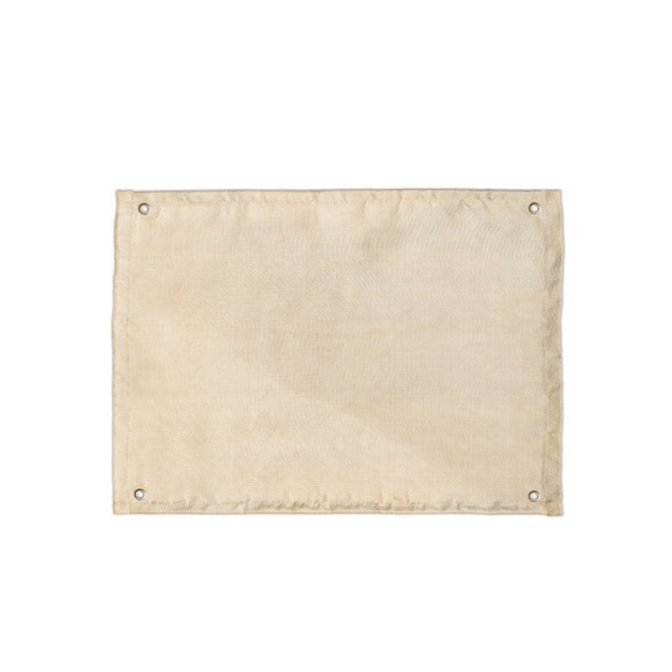 Outdoor Camping Fiberglass Heat Insulation Pad Fireproof Cloth, Size:, 56x60cm, 56x80cm