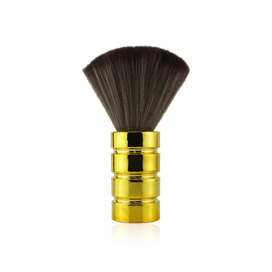 Electroplating Broken Hair Brush Haircut Neck Cleaning Brush, Four-section Gold, Four-section Silver, Four-section Gradient Purple, Round Handle Silver, Round Handle Gold, Round Handle Gradient Yellow, Round Handle Gradient Yellow Purple