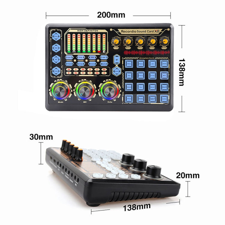 Live Microphone Equipment Sound Card