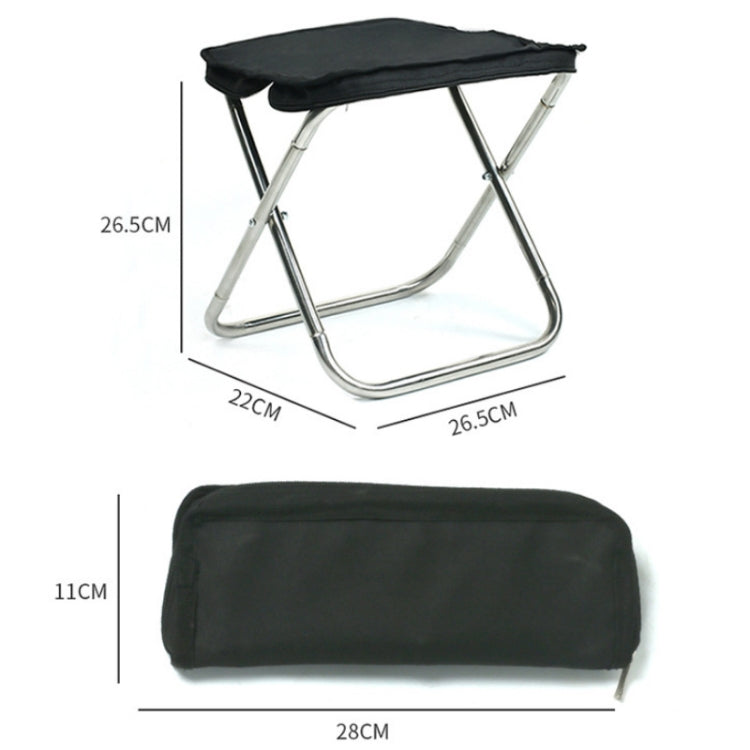 Outdoor Portable Handbag Folding Fishing Stool